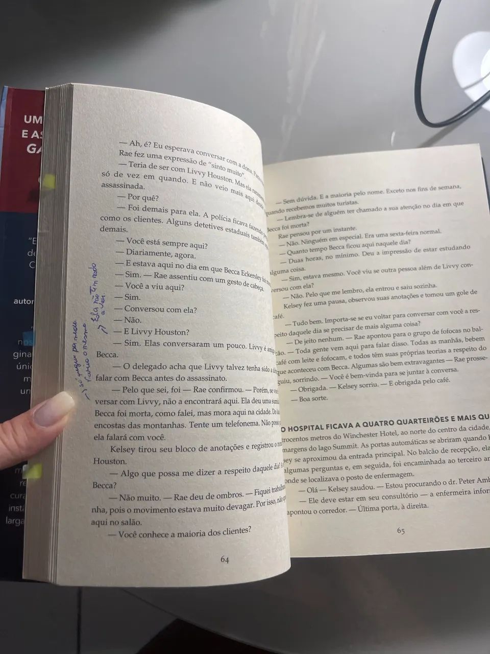 Livro a garota do lago - Foto 2