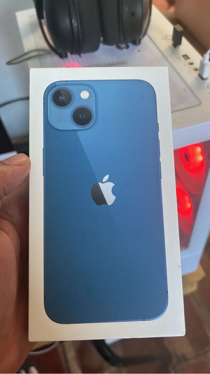IPhone 13 azul 128 100% Original - Foto 3