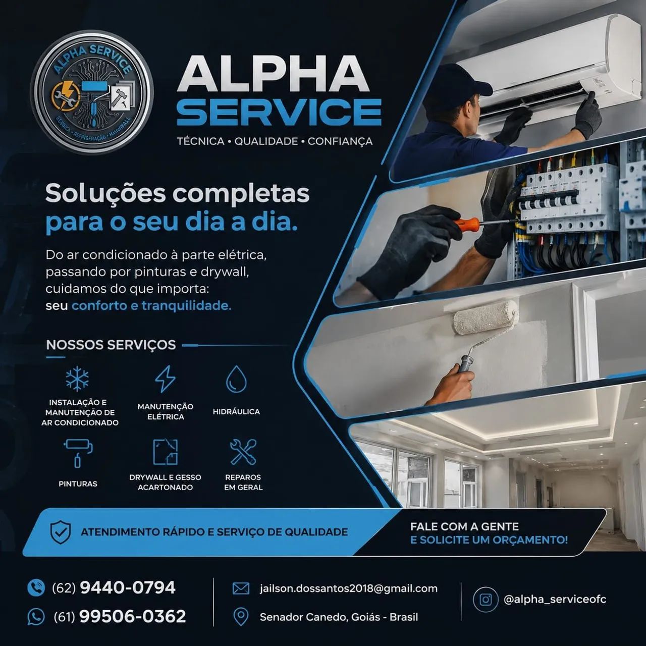 Ar condicionado e reformas