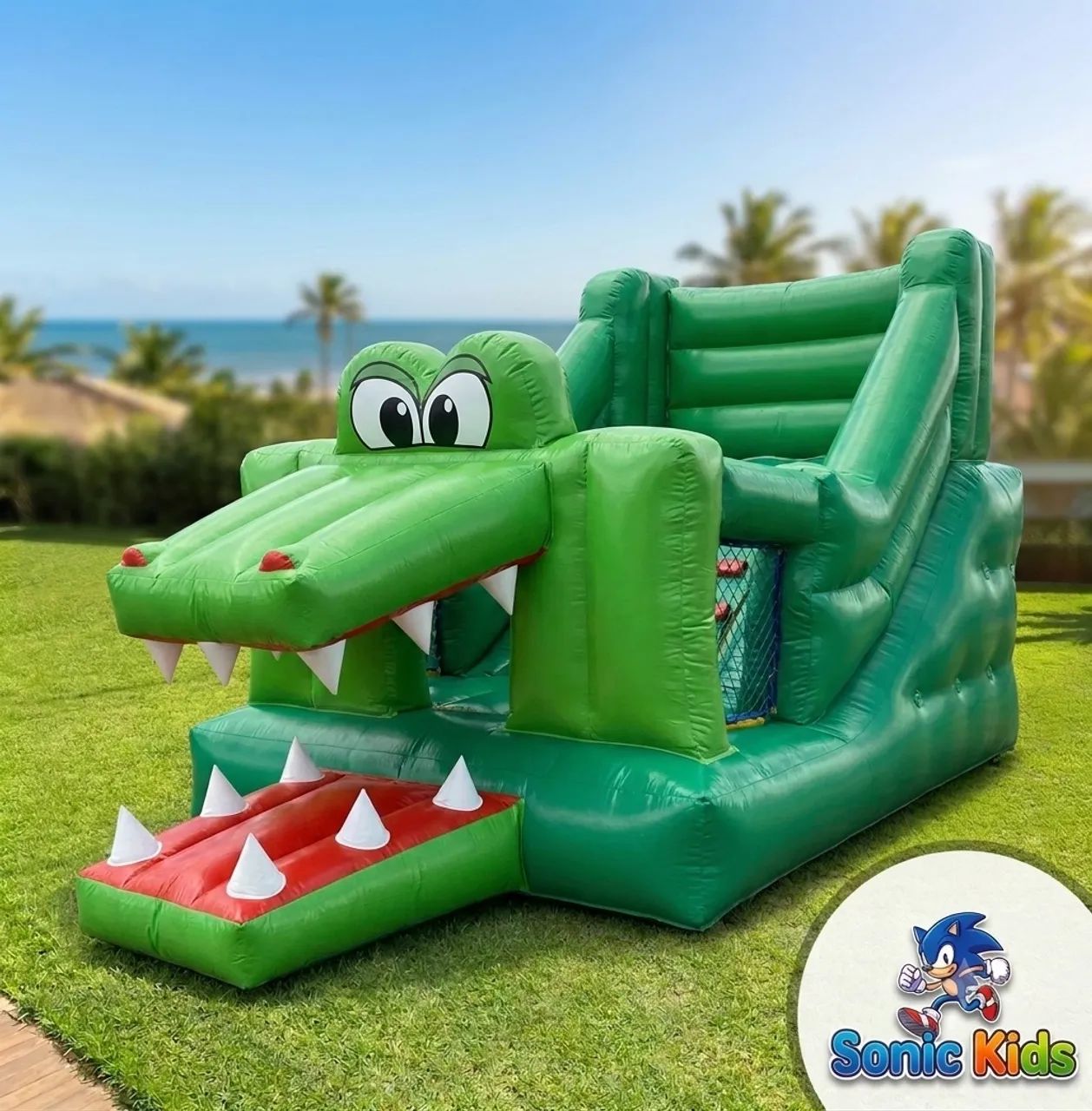 Jacaré inflável aluguel 