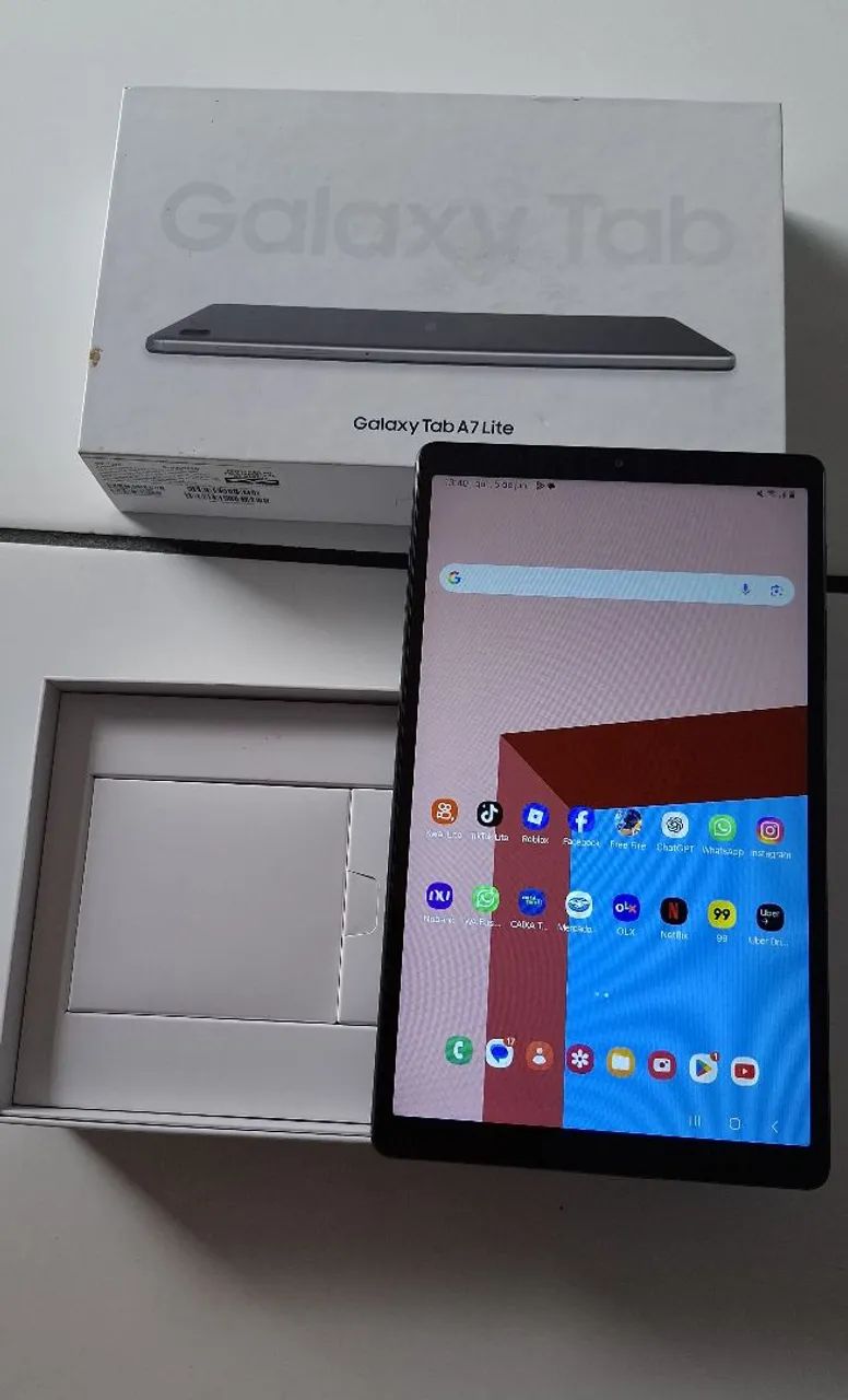 Tablet Tab A7 Lite Samsung 8.7 polegadas 32Gbs Chip 4G faz ligacao (Act cartao ) - Foto 2