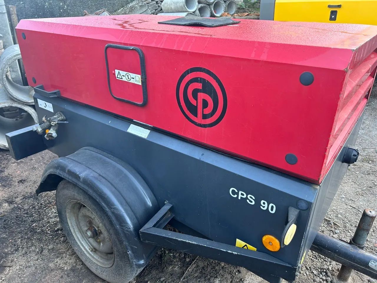 Compressor Chicago diesel Pneumatic CPS 90 90 PCM - Apenas 974 Horas - Foto 4