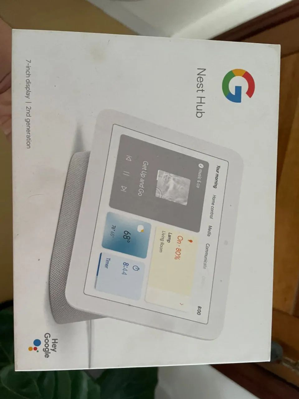 Google Nest Hub 2ª Geração + Caixa | Funciona Perfeito | Leia