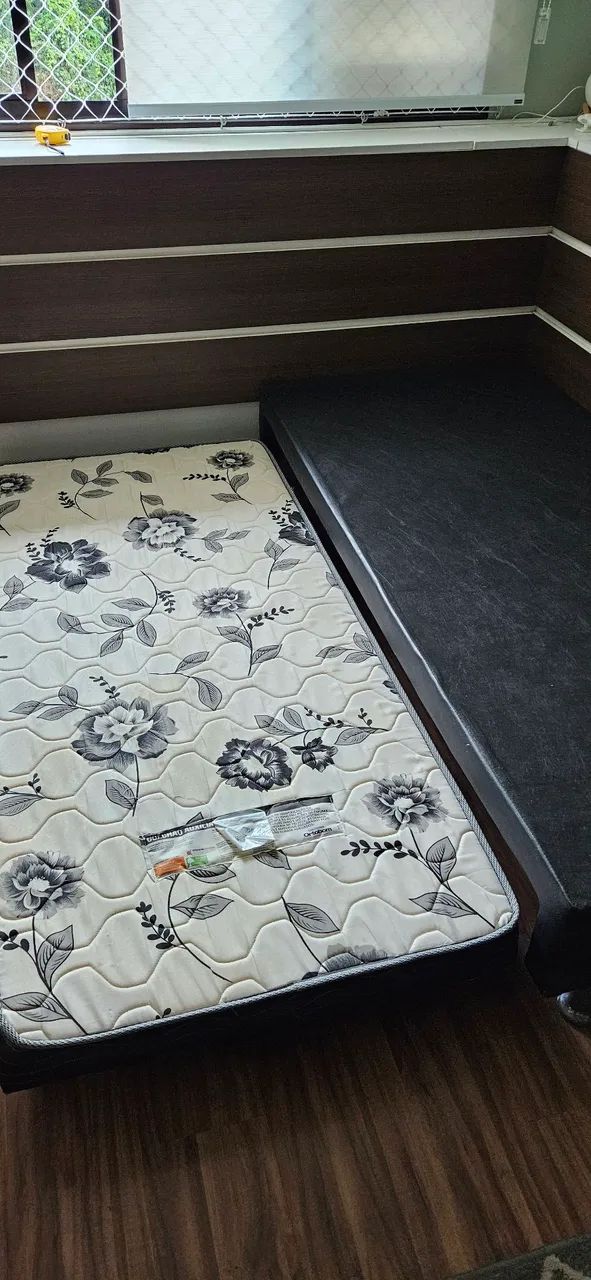 Base Cama Box Solteiro Ortobom (sem colchão) com Cama Auxiliar (Bi-cama) - Foto 5