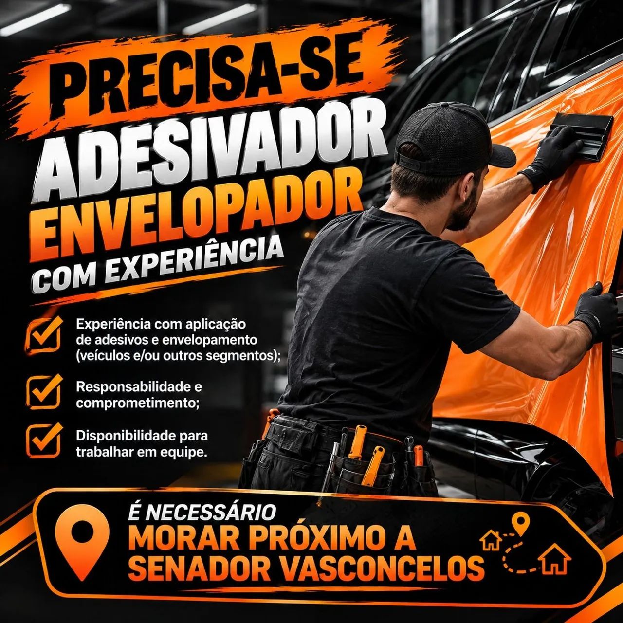 Precisa-se de Envelopador 