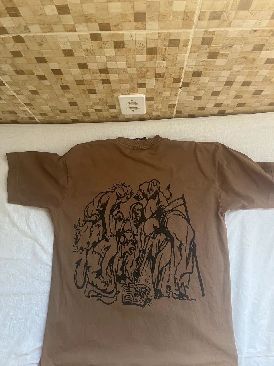 Camiseta Sufgang 1400 DC Marrom - Foto 5