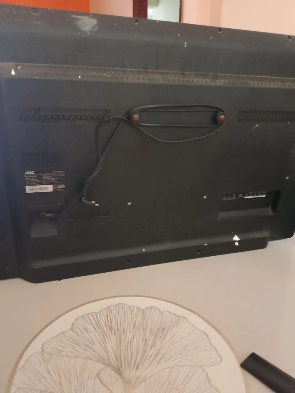 Tv AOC de 43 Polegadas smart para retirada de peças 