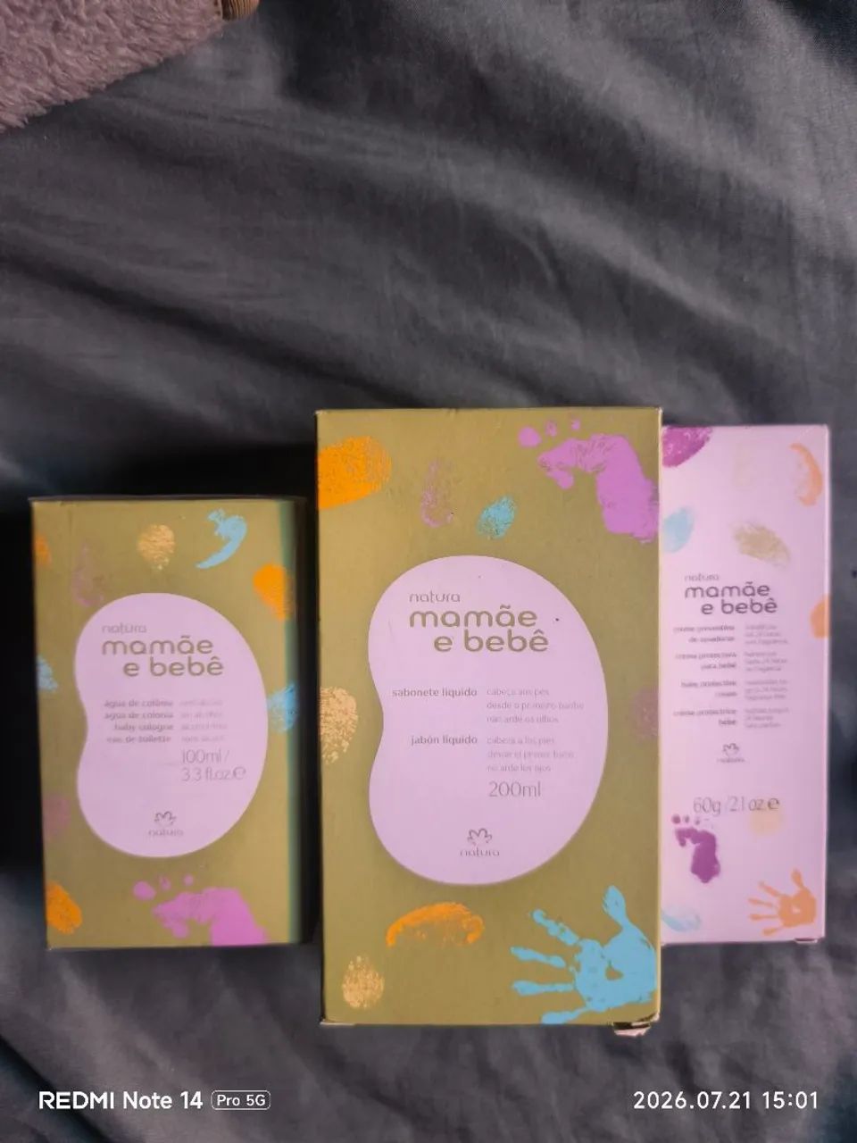 Kit mamãe e bebê 
