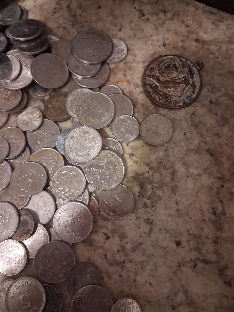 281 Moeda antiga e 5 notas antigas  - Foto 4