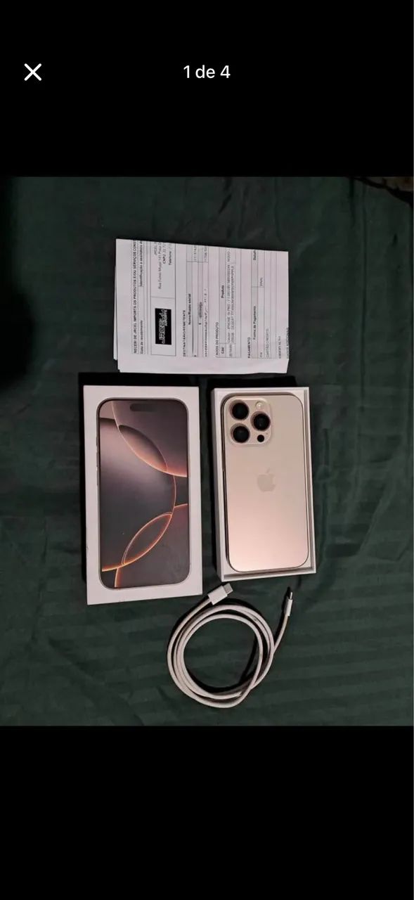 Iphone 16 pro 256 99 % bateria
