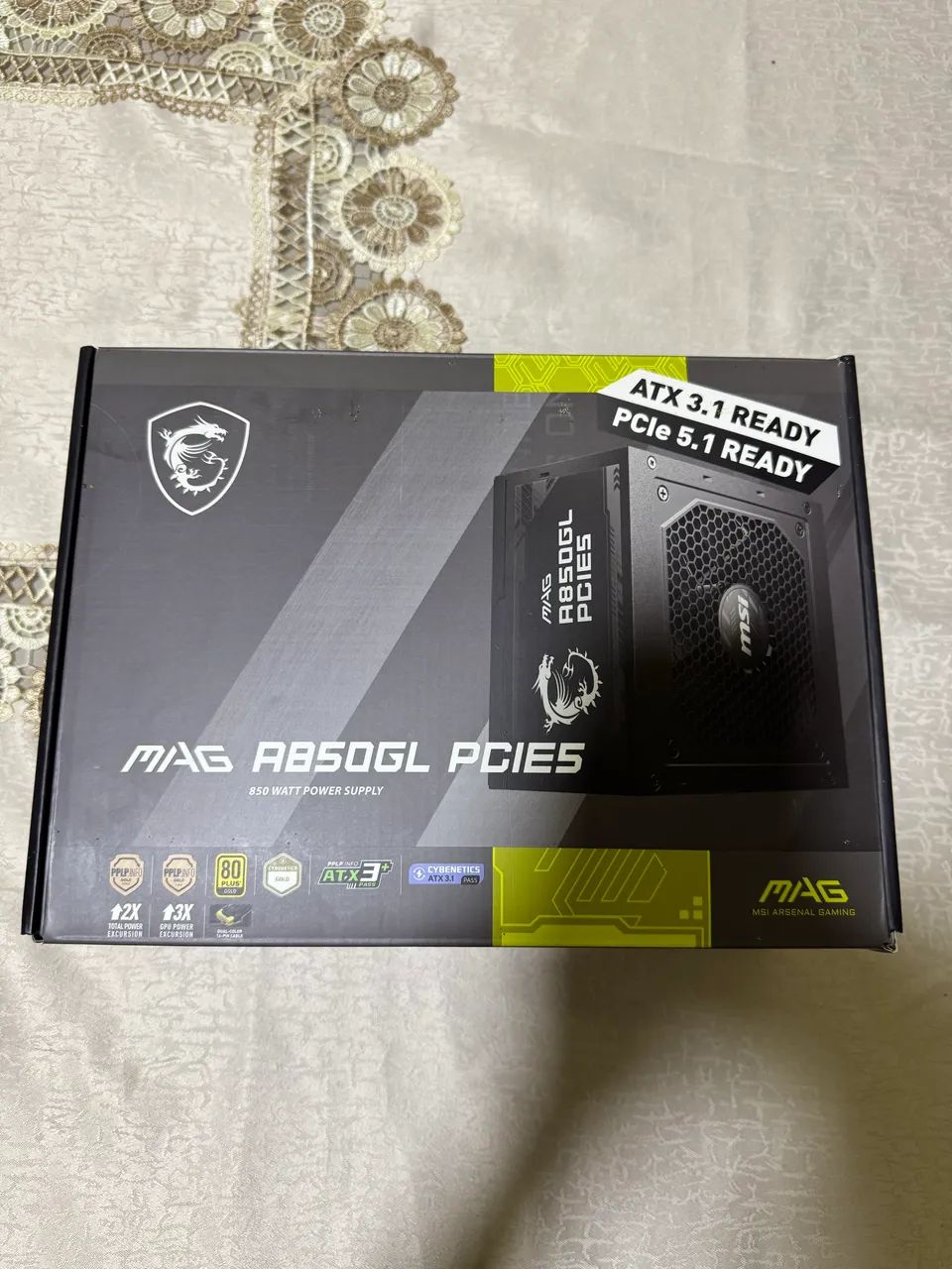 FONTE MSI 850W PCIE5 