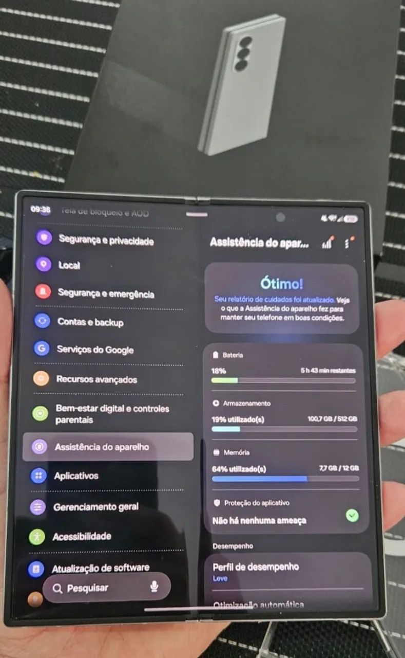 Zfold 6 garantia até 19/12 - Foto 3