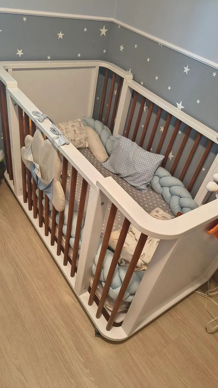 Berço Premium Minimimos 3 estágios + colchão + pillow top  - Foto 3
