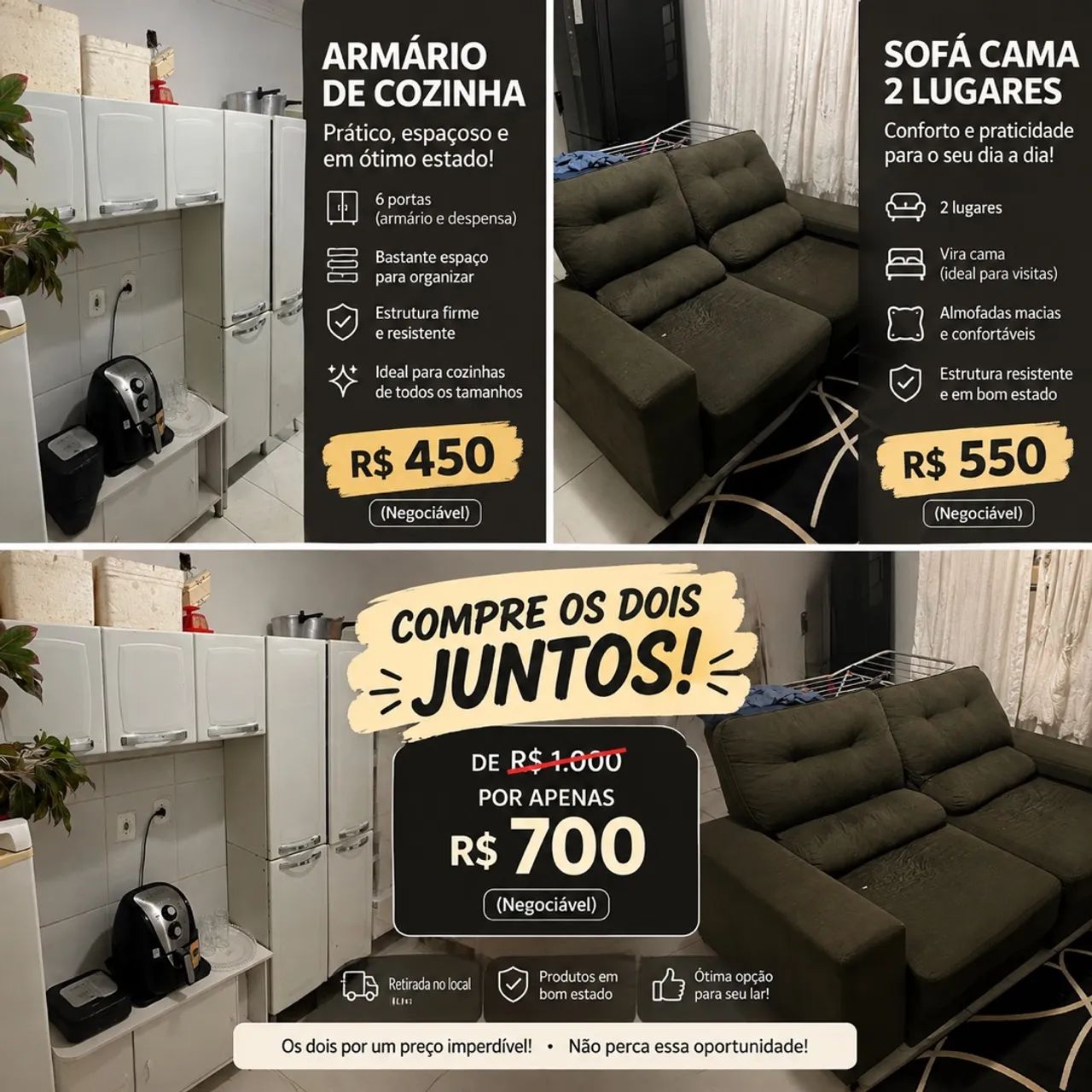 Sofá / Armário 