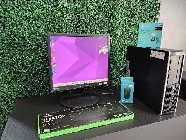 Setup Completo Hp Compaq Com Monitor 17 Polegadas, Processador I5 Com Wifi - Foto 2