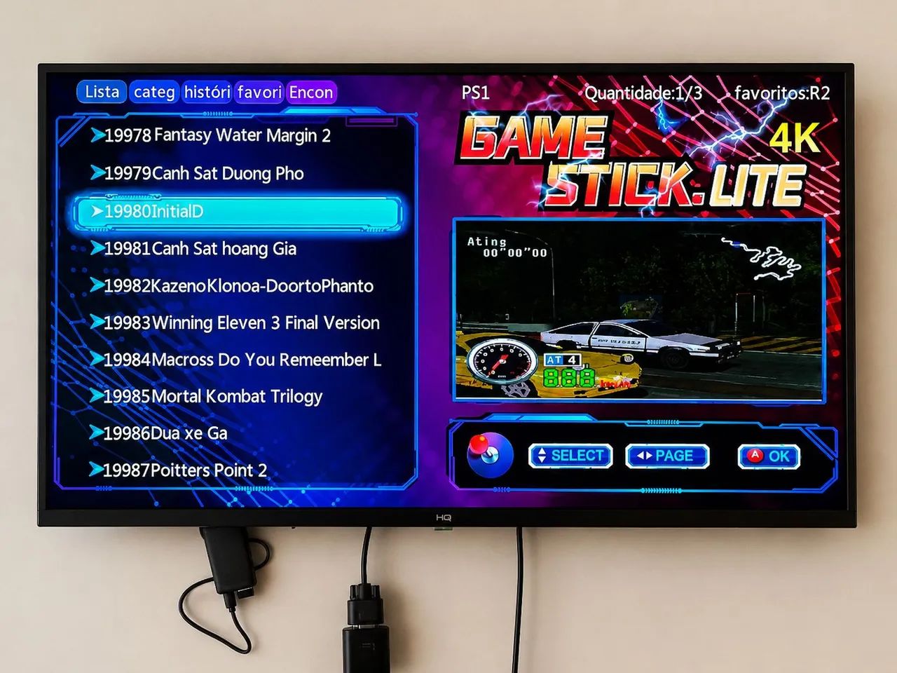 GAMESTICK LITE NOVO - Foto 2