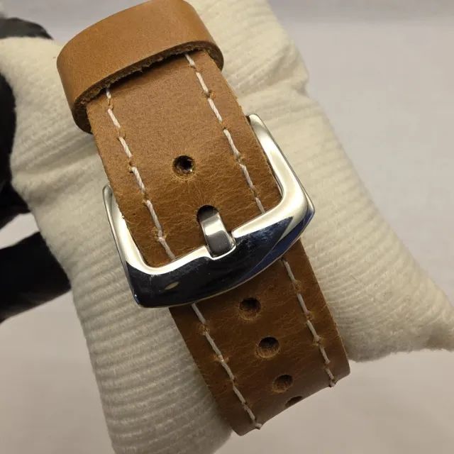 Relógio Timex Expedition Original 36mm Indiglo Couro Recondicionado - Foto 3