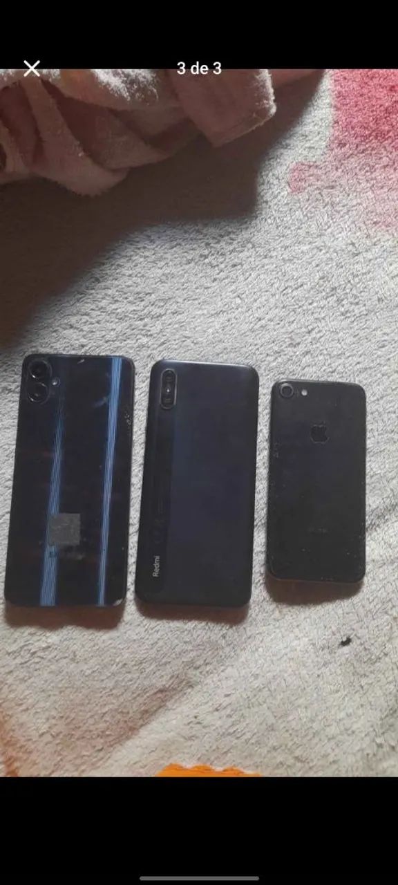 Redmi com tela quebrada 