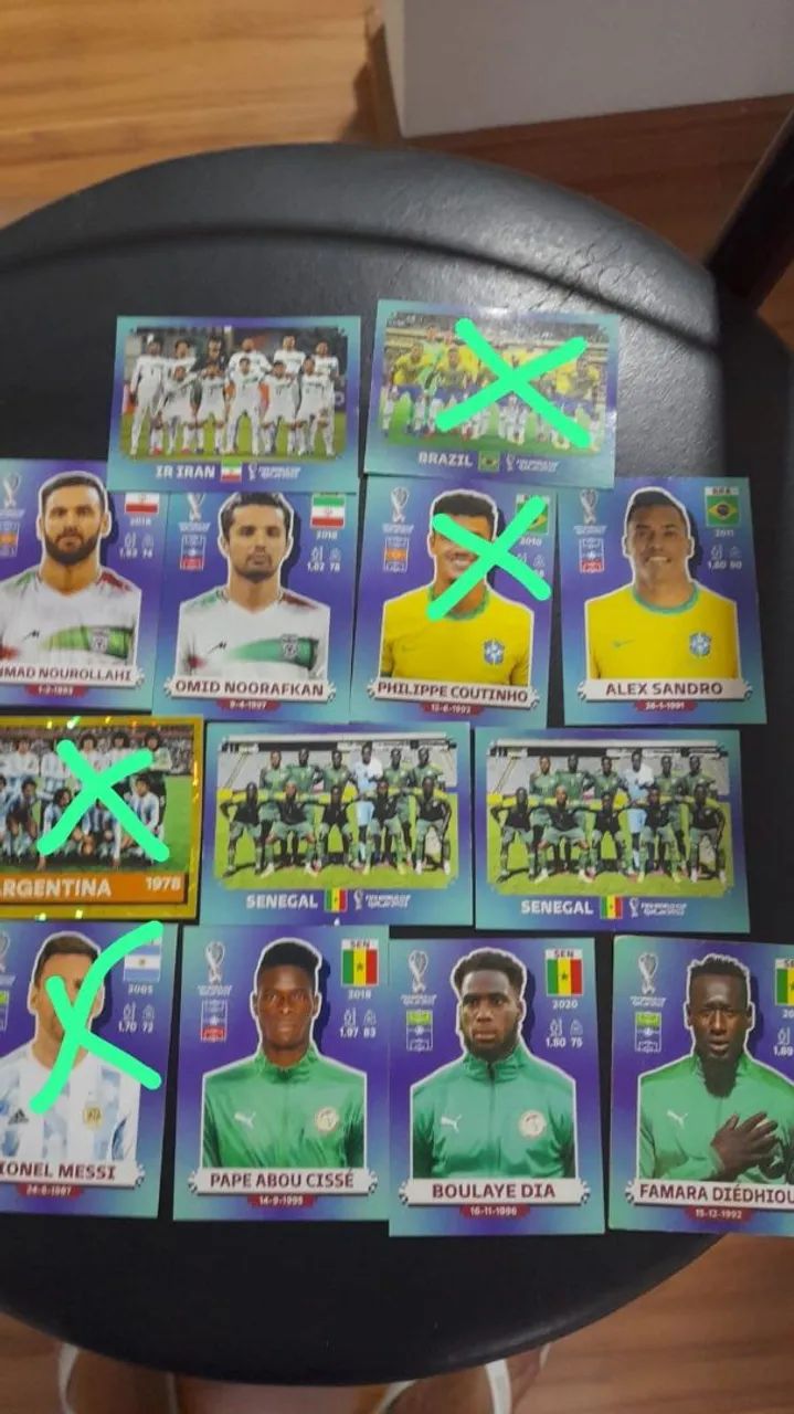 Figurinhas copa 22 - Foto 5