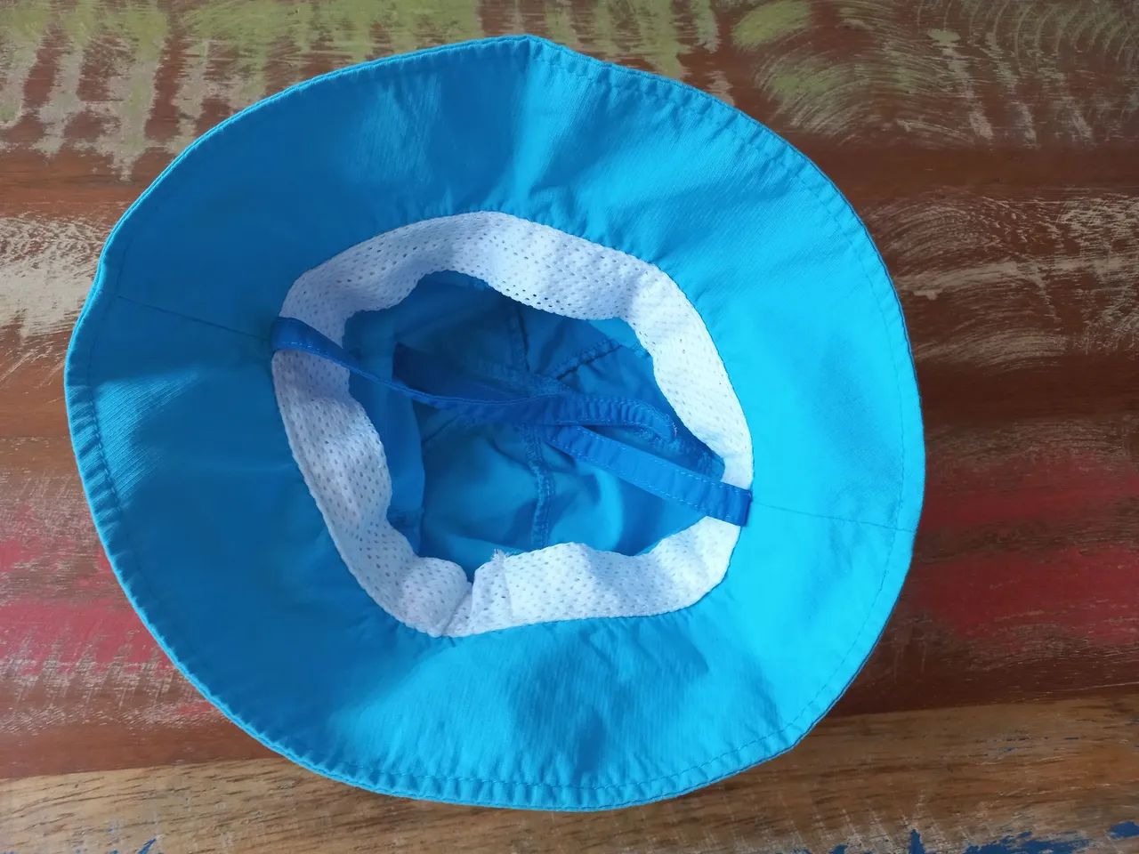 Chapéu de praia infantil com proteção UV 50 - Olaian - Em excelente estado - Foto 2