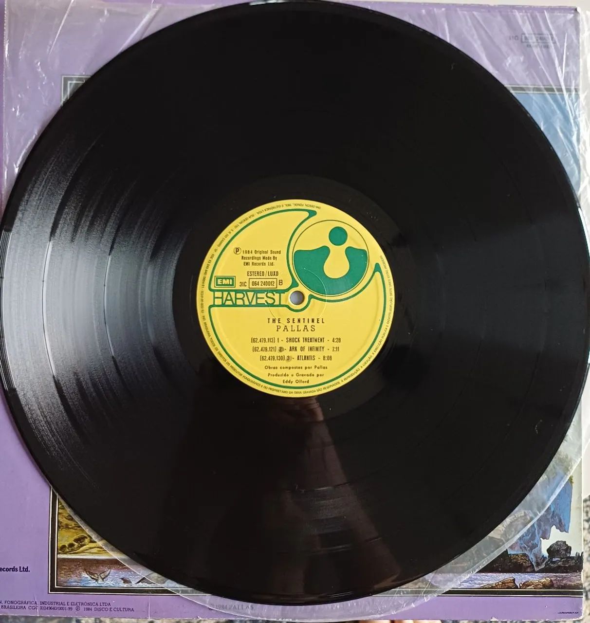 Lp/vinil Pallas "The Sentinel" (rock progressivo) - Foto 4