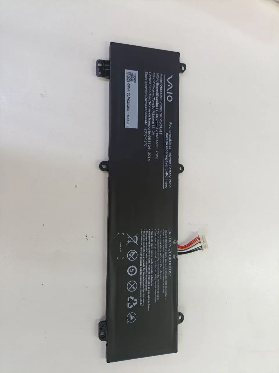Baria vaio positivo nova 