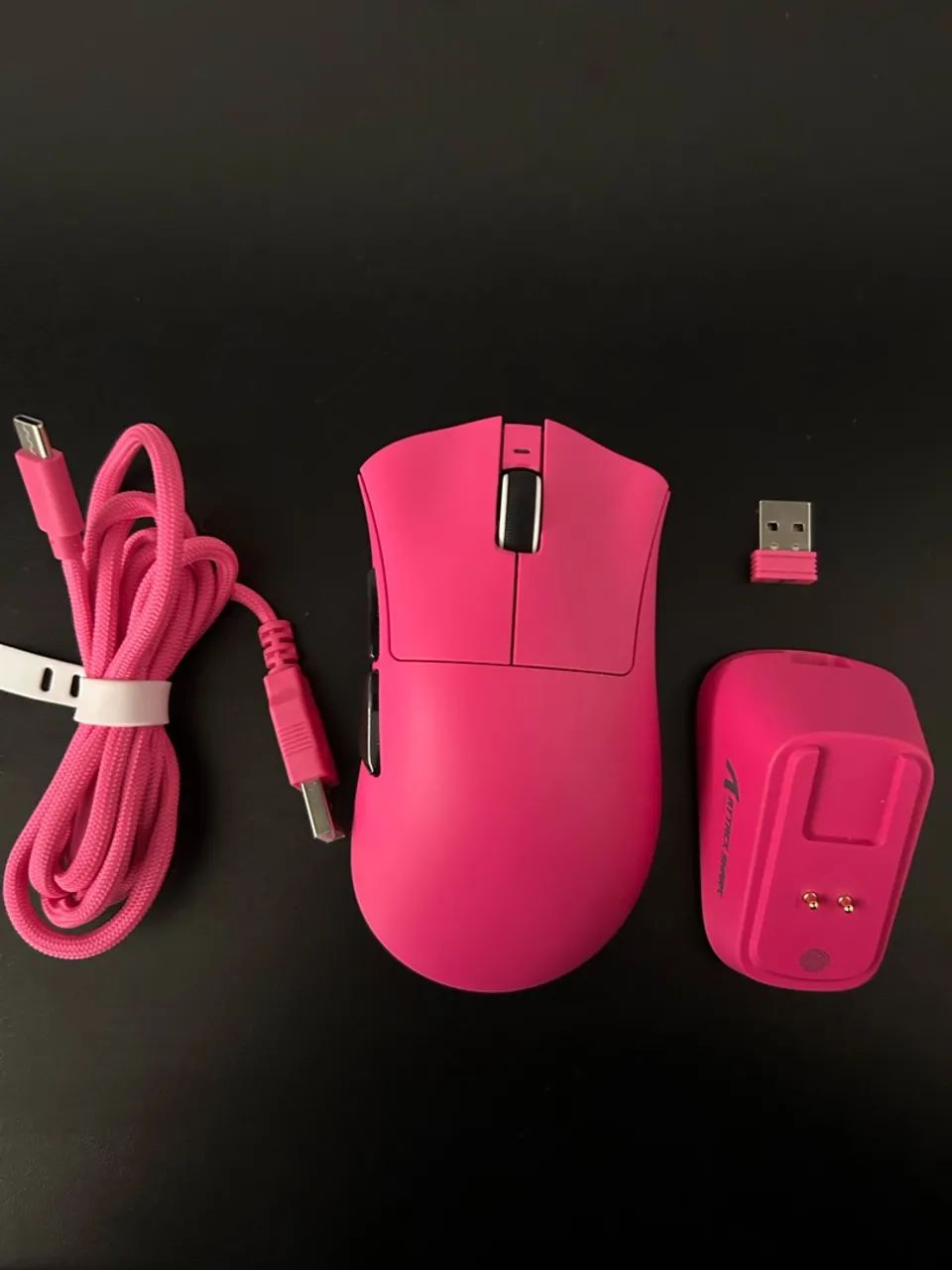 Mouse V3 Pro Attack Shark Cor Rosa