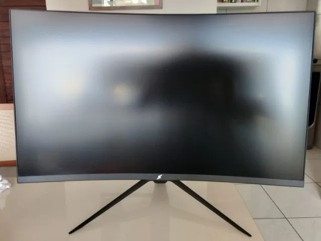 Monitor SuperFrame Precision 27' Polegadas Curvo QuadHD 1440p 165Hz FAST VA SFV2701G - Foto 2