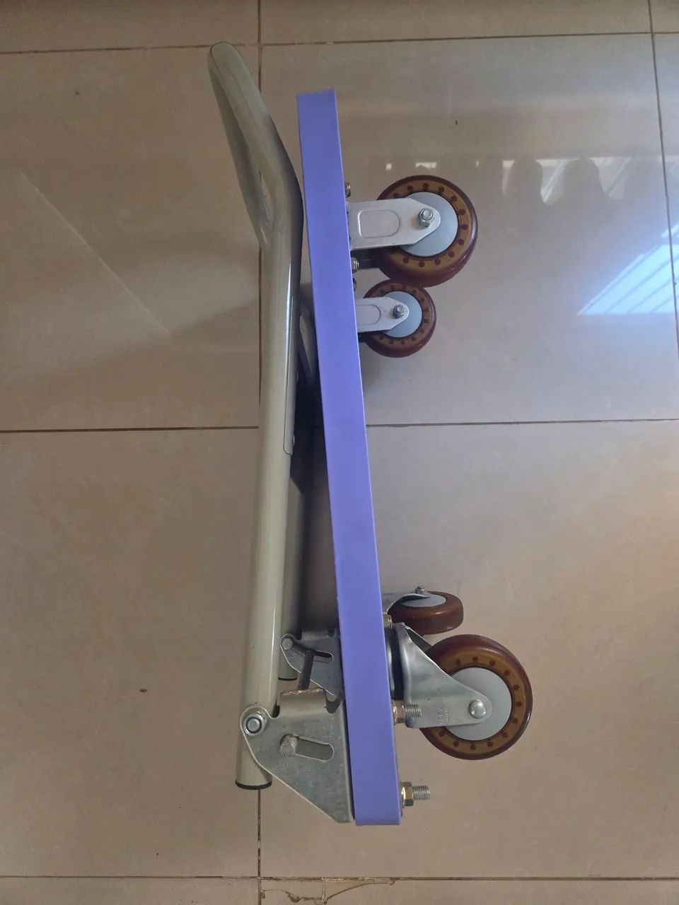 Carrinho de carga dobravel suporta 250kg - Foto 4