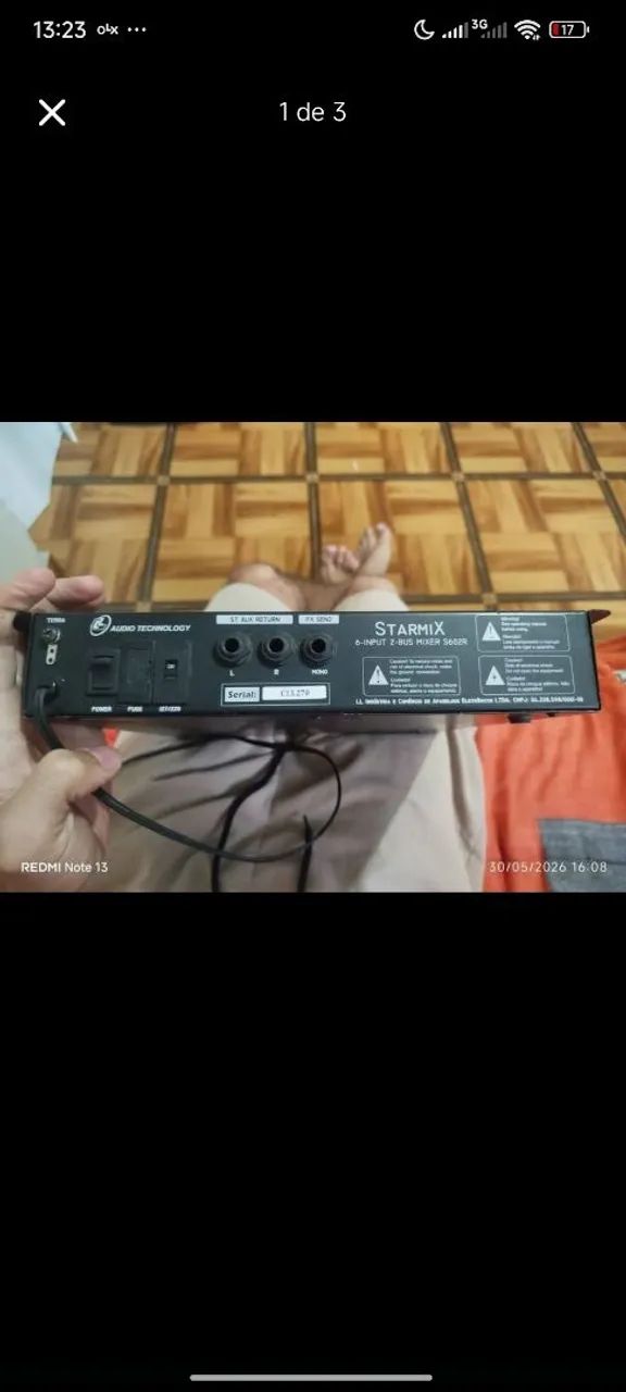 Mesa starmix 6 canais - Foto 3