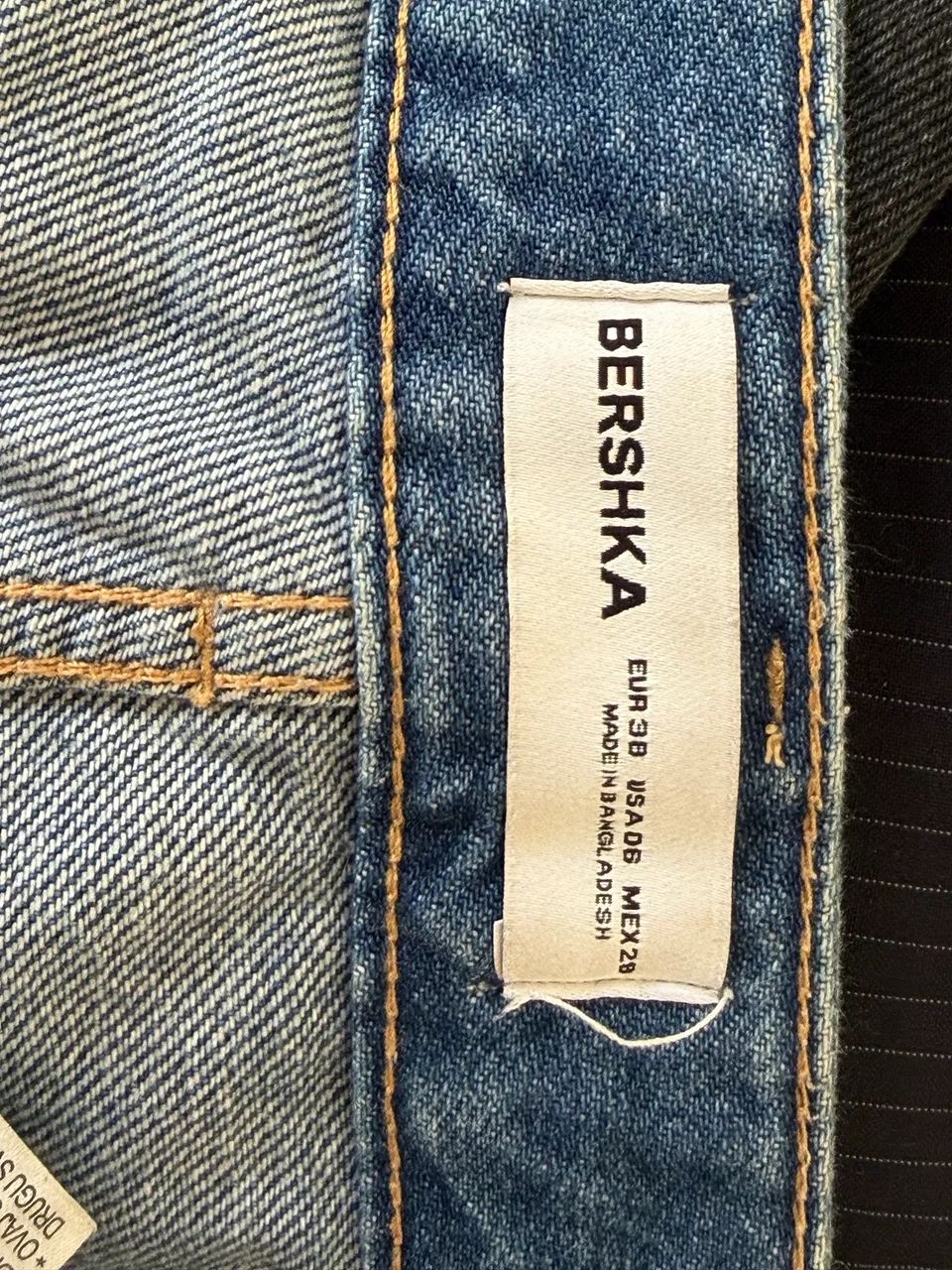 Short azul BERSHKA - Foto 4