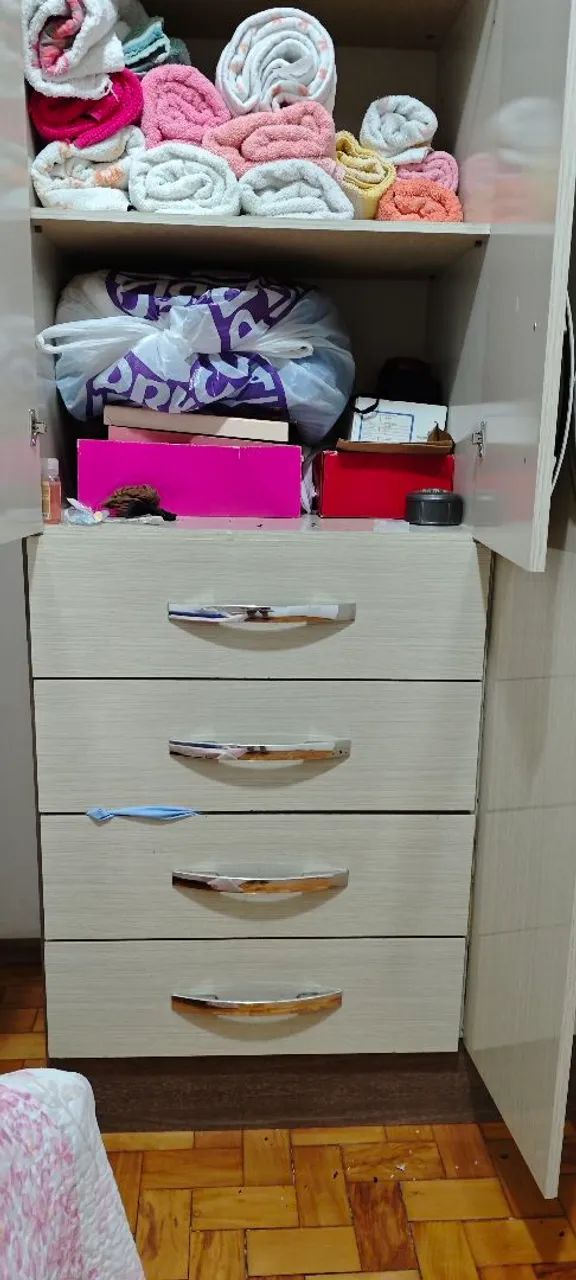 Guarda-roupas bege - Foto 4