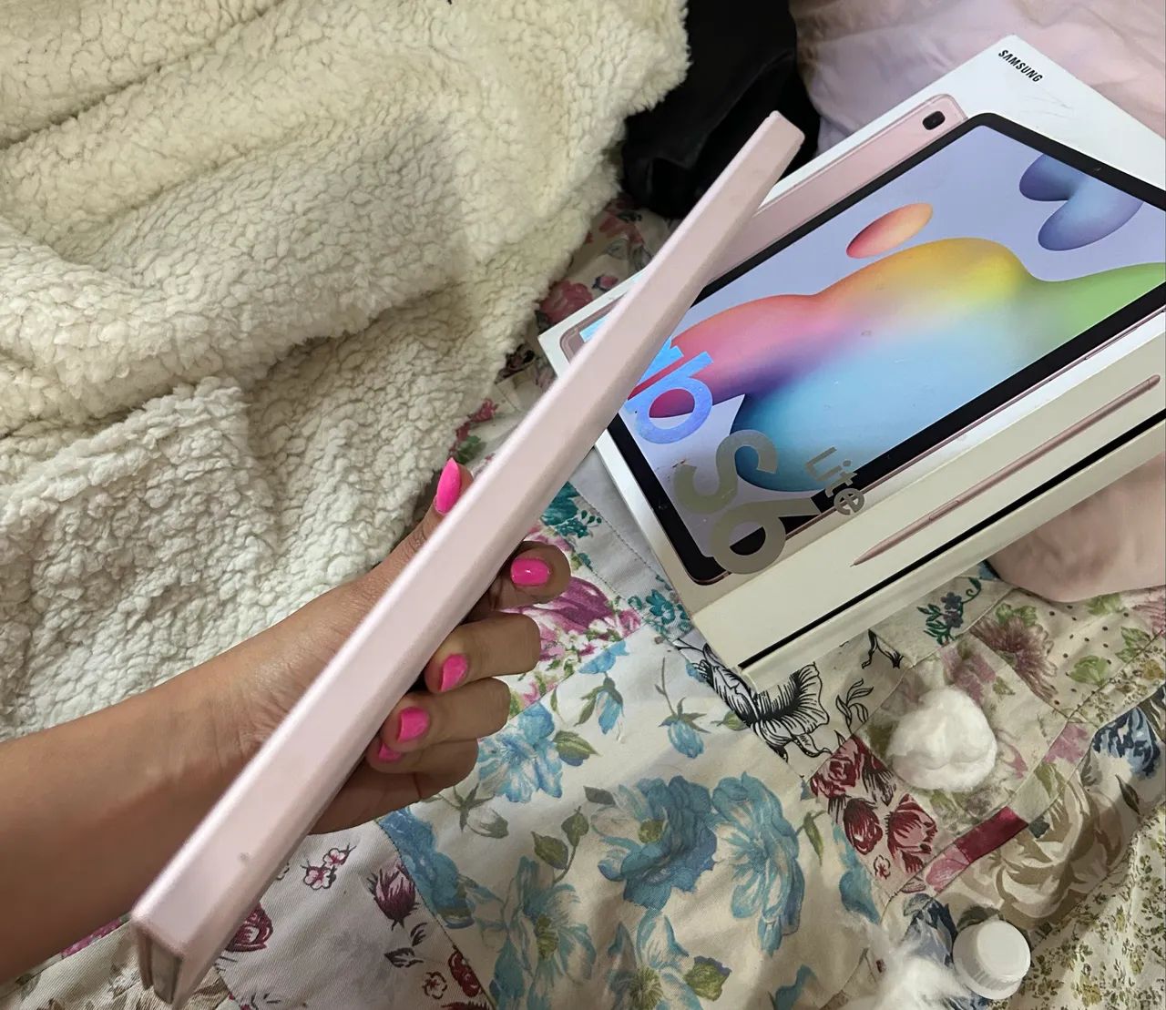 Tablet Rosa 64GB Tab S6 Lite  - Foto 3