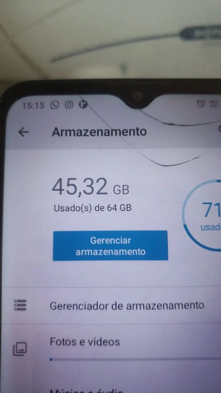 Moto G 10 64G (Tela trincada-Otimo preço) - Foto 4