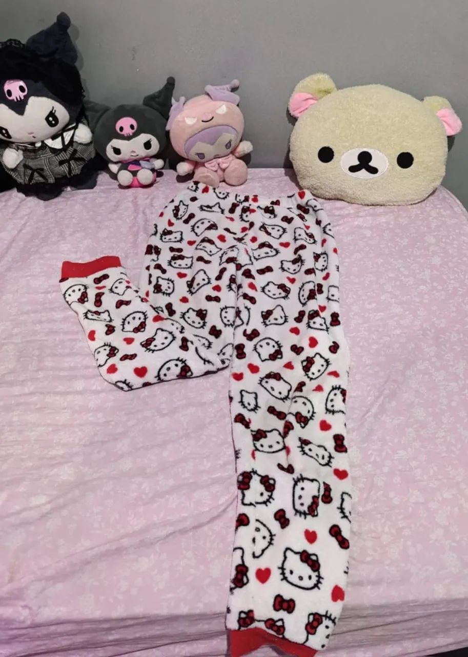 Calça Pijama Hello Kitty
