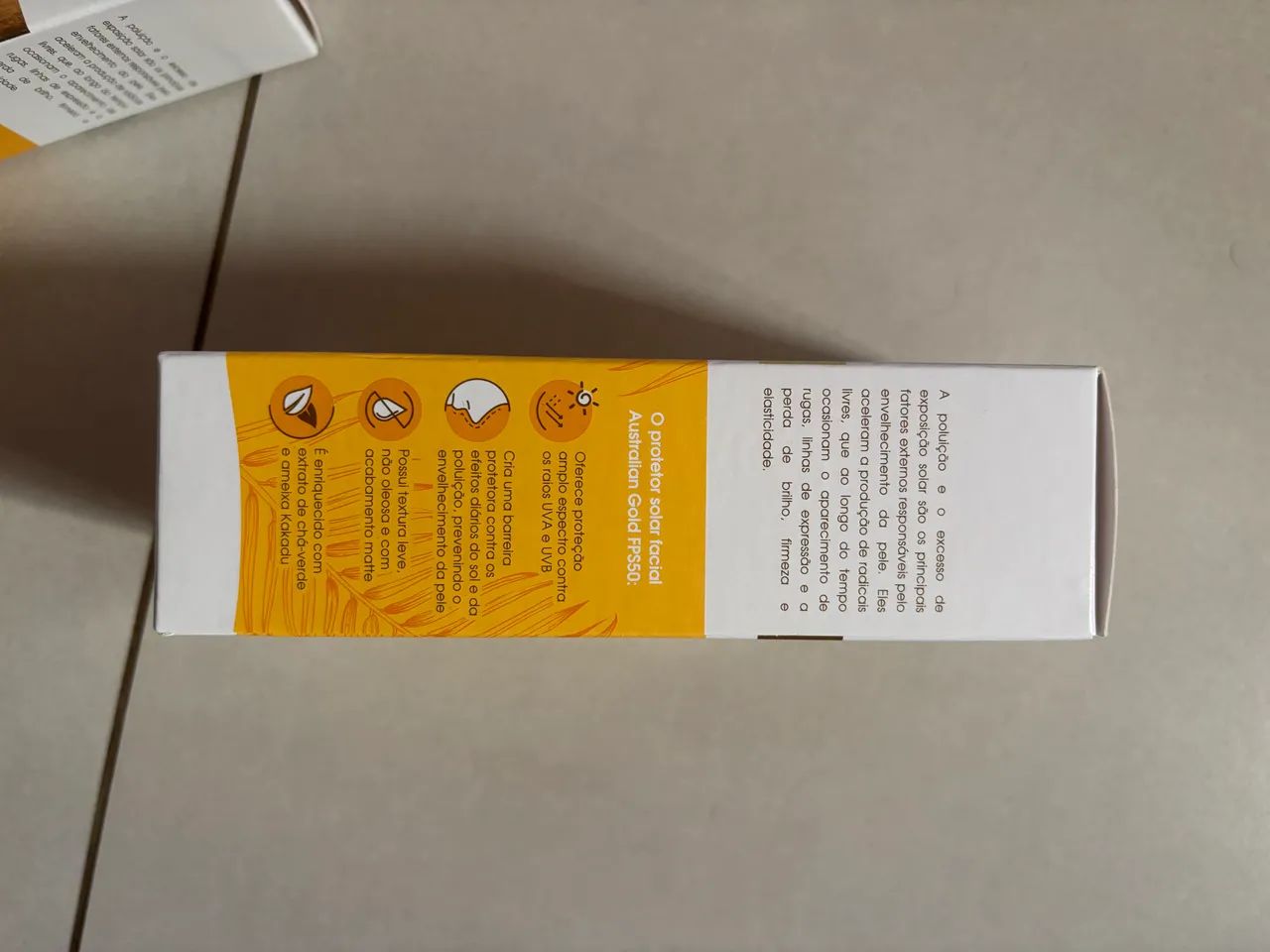 Protetor solar lacrado fator 50 australian gold  - Foto 2