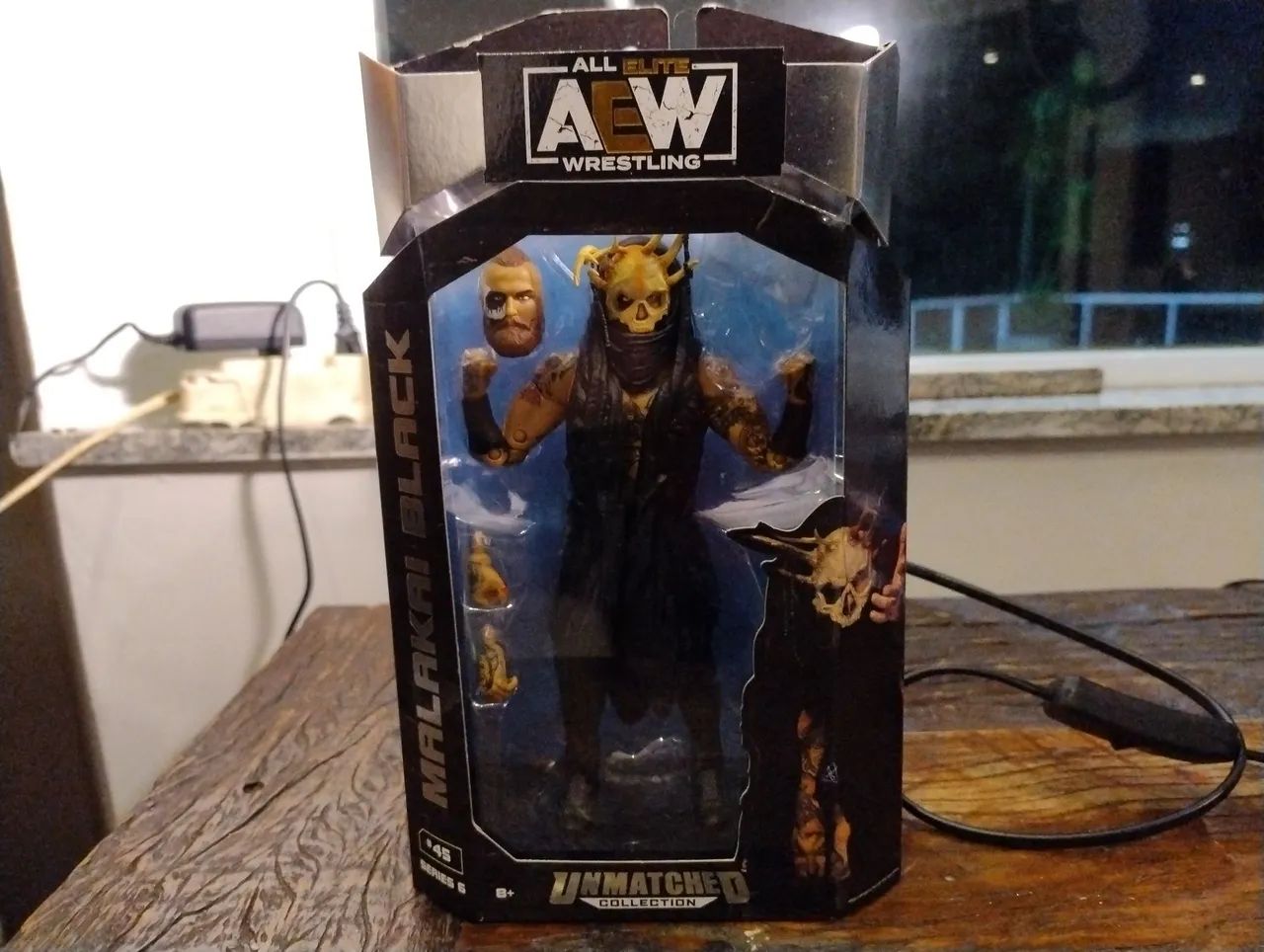 Action Figure Raro MALAKAI BLACK - AEW WRESTLING - Foto 2