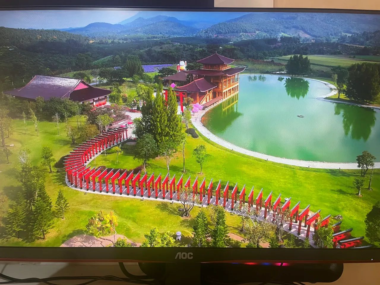 MONITOR GAMER AOC HERO 27 POL 75HZ - Foto 3
