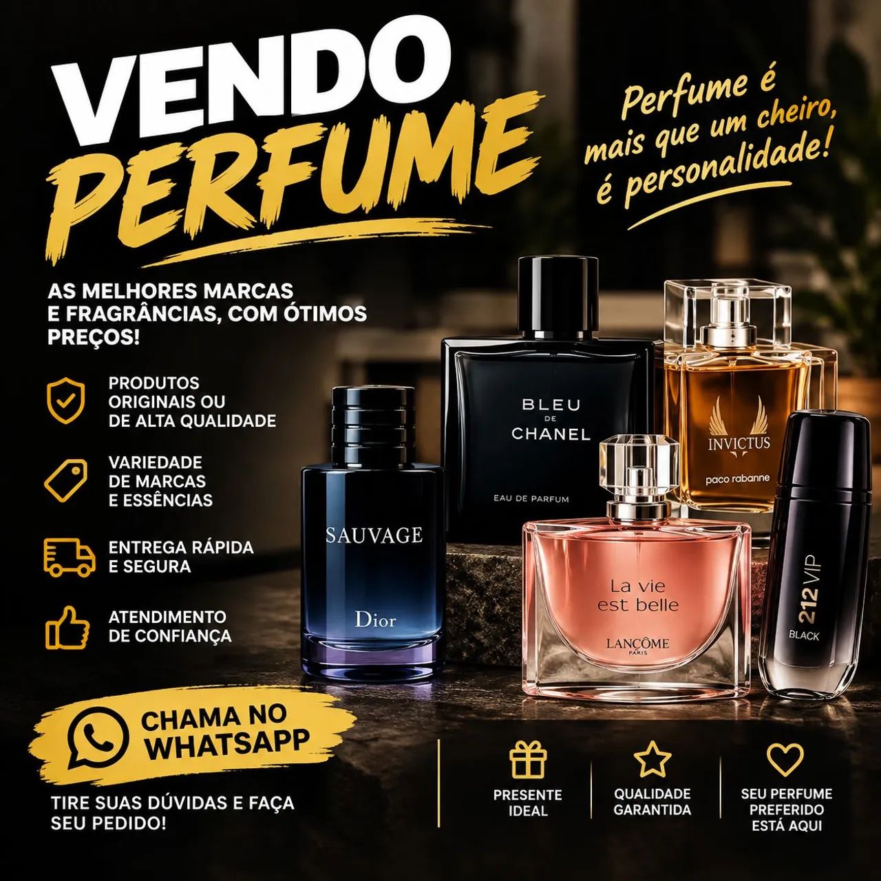 Venda de perfumes 