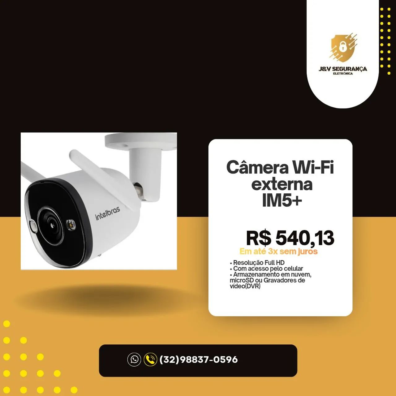 Câmera IP Wi-Fi