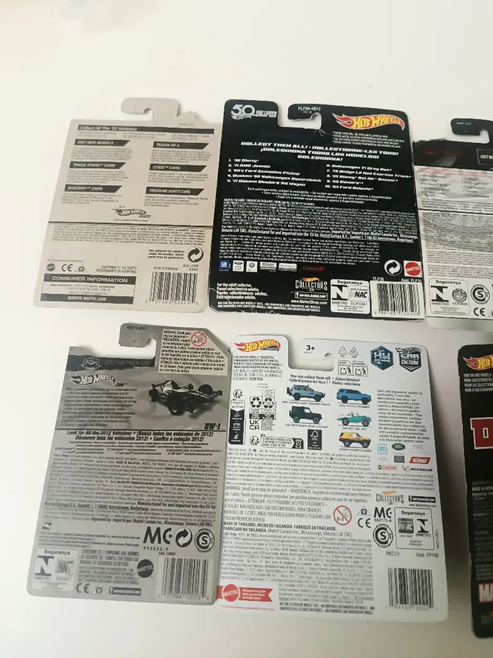 Lote com 10 miniaturas, linha "Premium", Hot Wheels, escalas 1:64 - Foto 5