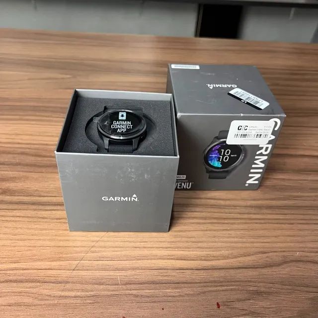 Relógio Smartwatch Garmin Venu Preto - Foto 4