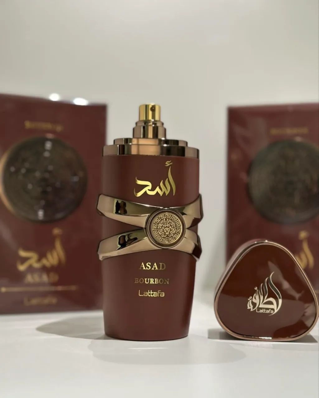 Perfume Árabe Asad Bourbon lataffa EDP 100ml - Original  - Foto 4