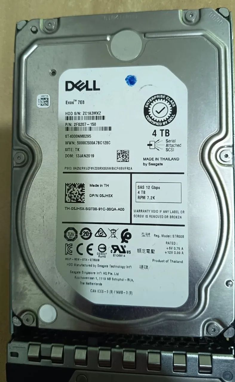 HD 4 TB SAS DELL