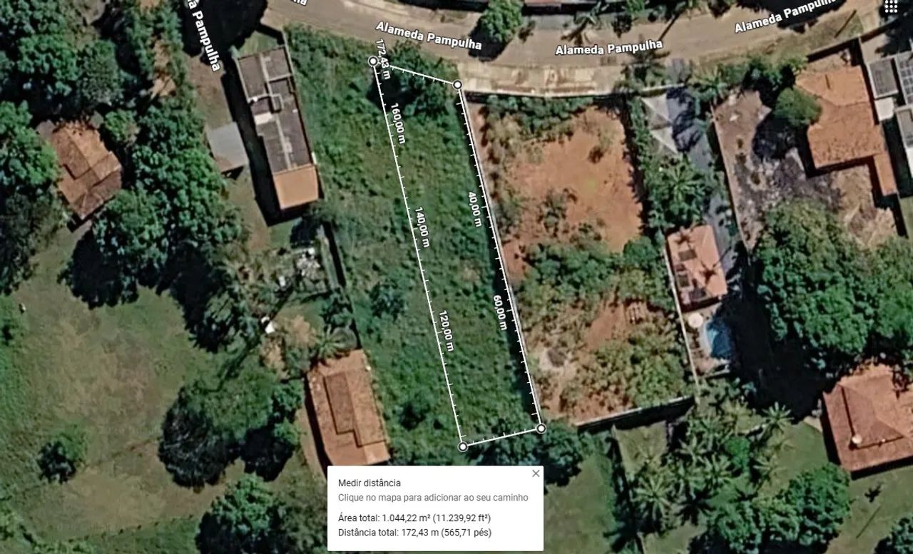 Terreno de 1.044,08 m² Setor Jaó