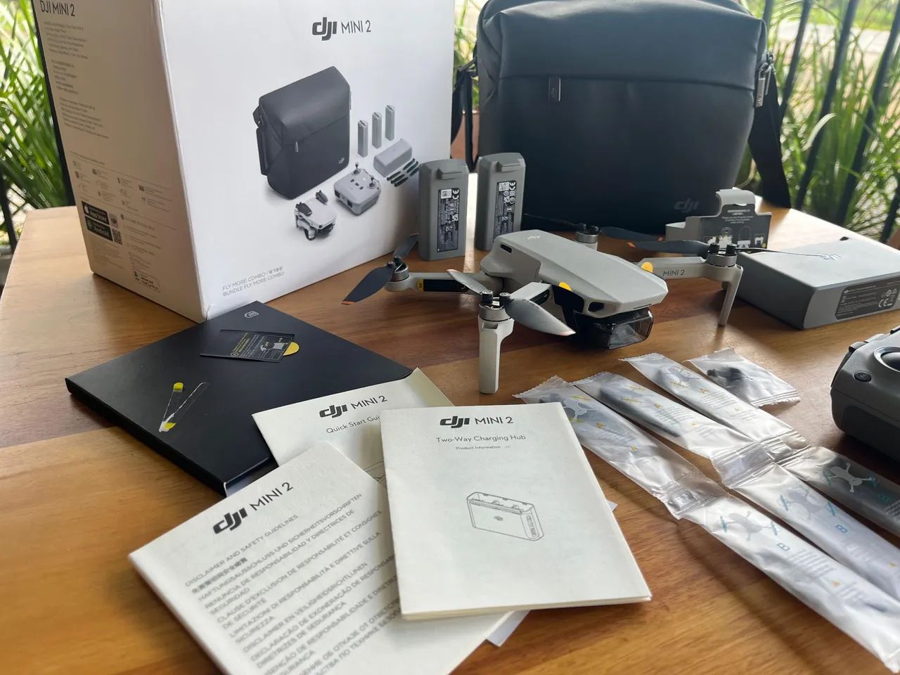 DRONE DJI MINI 2 COMBO COMPLETO NOVO - Foto 2