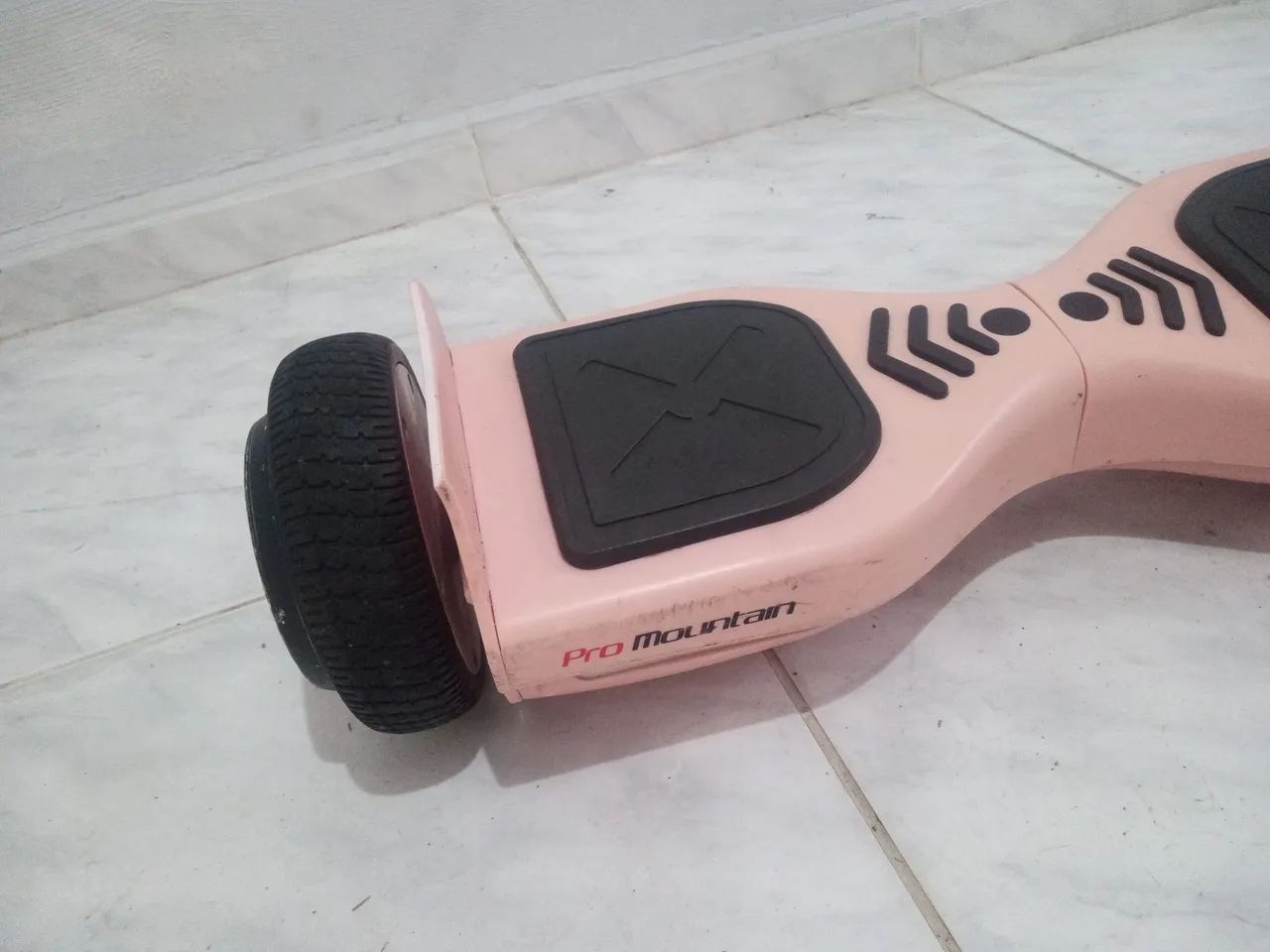 Skate elétrico hoverboard 6.5" rosa com bluetooth - Foto 4