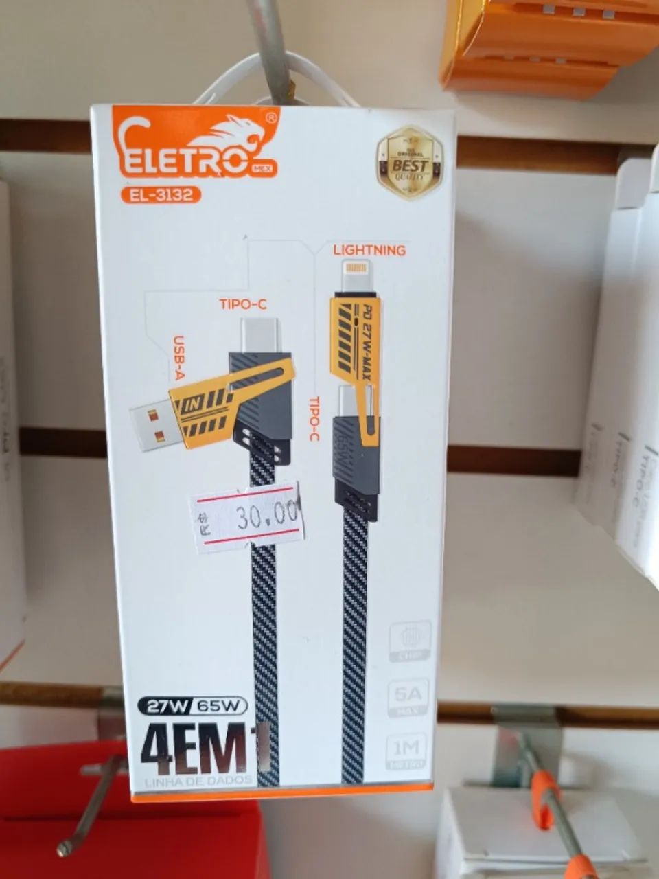 Cabo USB 4x1