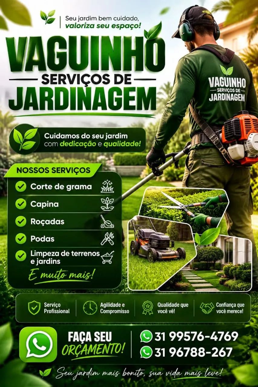 Serviços de jardinagem 