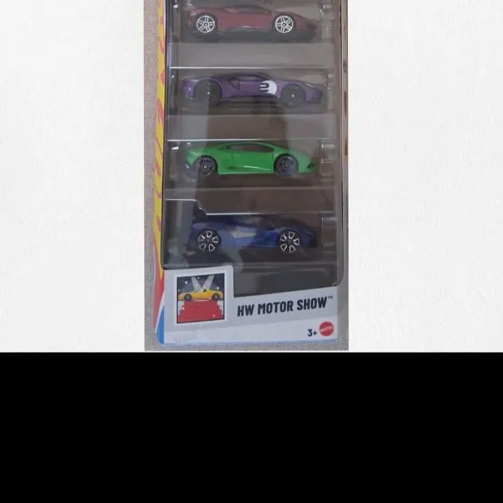 Hot Wheels 5 Pack HW Motor Show com Ferrari  - Foto 4